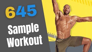 Amoila Cesar Beachbody  645 Sample Workout [upl. by Anen]