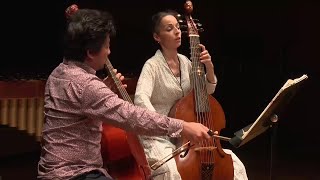 SainteColombe  Concert pour 2 violes égales n°41 quotLe Retourquot Atsushi Sakai  Marion Martineau [upl. by Kaltman]