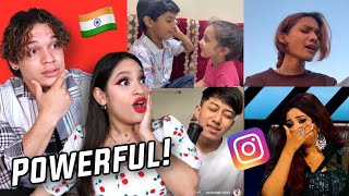 Indian Music will put you in the FEELS Latinos react to Indian Singers that went viral on REELS [upl. by Nahij]