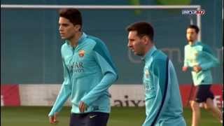 Traning FC Barcelona  Тренировка Барселоны [upl. by Eiznekam]