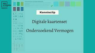 Kennisclip digitale kaartenset Onderzoekend Vermogen [upl. by Kape]