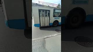 Троллейбус ЗиУ682Г Г00  бортовой 518  маршрут 32  гЕкатеринбург Vdepo SamTrans63 [upl. by Skipper]