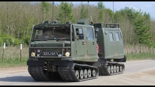 British Army convoy on Salisbury plain [upl. by Ellenoj]