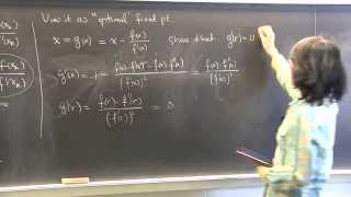 CMPSCMath 451 March 6 2015 Newtons method secant method Wen Shen [upl. by Gazo]