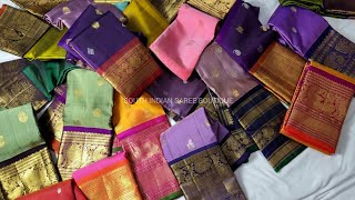 Gadwal pattu sarees with kanchi borders partywear gadwalsilk gadwalpattusarees puresilk saree [upl. by Lonnie126]