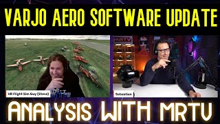 VARJO AERO FOV UPDATE ANALYSIS amp DISCUSSION  MRTV PODCAST [upl. by Eshman235]