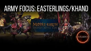 MESBG ARMY FOCUS PART XII The Easterlings  Variags of Khand [upl. by Annoif]