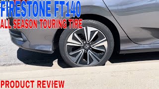 ✅ Firestone FT140 AllSeason Touring 20555R16 91 H 🔴 [upl. by Dal936]