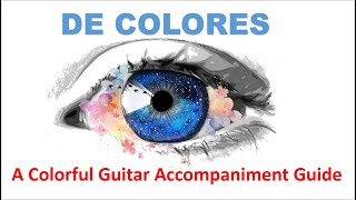 quotDE COLORESquot A COLORFUL GUITAR ACCOMPANIMENT TUTORIAL WITH LYRICS AND SOFA SYLLABLES GUIDE [upl. by Laurette989]