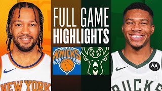 KNICKS at BUCKS  FULL GAME HIGHLIGHTS  April 7 2024 [upl. by Magna]