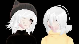 【MMD Ranfren】 Hypnotic Meme 【Nyen amp Nyon】 [upl. by Adyahs]