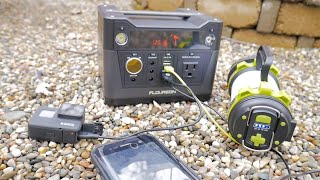 Portable Battery powered Generator by Floureon 300 watt [upl. by Weasner431]