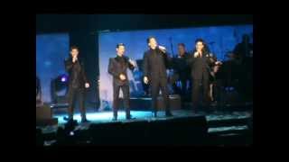 Il Divo Greatest Hits Tour in Amsterdam Ziggo Dome 29032013  first 6 songs [upl. by Ateekram]