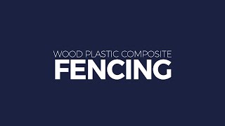 How To Install Cladco Composite Fencing [upl. by Ella603]