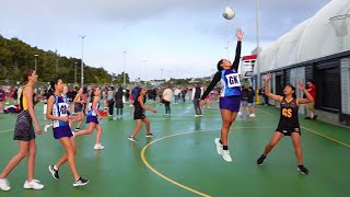 TOURNAMENT SB Netball Game 2  Carmel vs Massey HS 7 July 2024 [upl. by Azilanna]