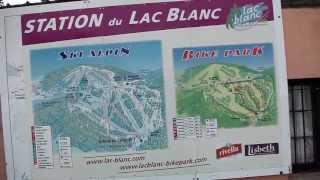 Le Lac Blanc Ski Resort Alsace France [upl. by Gnah]