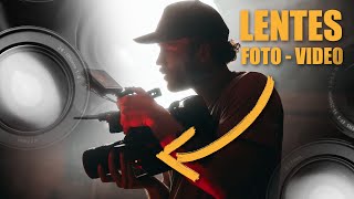 Tipos de LENTES PARA VÍDEO y FOTO  MIS FAVORITOS 📷 [upl. by Ajile778]