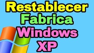 Restaurar Windows XP  Estado de Fabrica  CD de Instalación  Sin perder Documentos [upl. by Larner460]