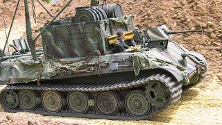 GREAT RC MODEL SCALE TANKS RC MILITARY VEHICLES RC CONSTRUCTION IN ACTION [upl. by Eah]