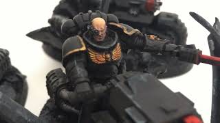 How to Paint and Base Ravenwing Outriders [upl. by Samanthia403]