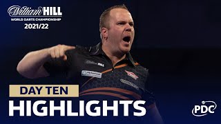 WHAT A COMEBACK  Day Ten Afternoon Highlights  202122 William Hill World Darts Championship [upl. by Ikkin]