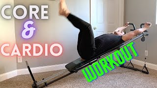 Cardio amp Core Workout Weider Ultimate Body Works Total Gym [upl. by Ariajaj782]