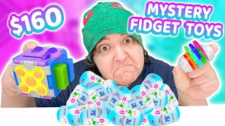 Ranking 160 RARE Mystery Box Fidget Toys ASMR FX [upl. by Chiquia]