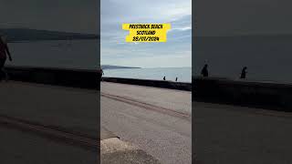 Beach at Prestwick Scotland 28 July 2024shorts [upl. by Gensmer327]