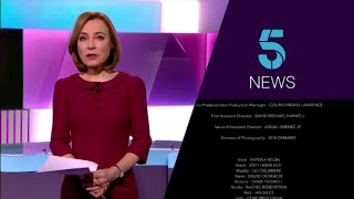 Channel 5 Continuity amp Advert Breaks  Friday 15th March 2019 [upl. by Anelrahc]