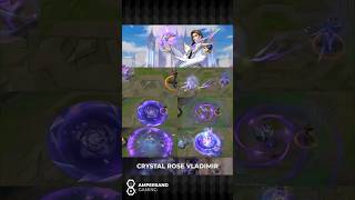 Crystal Rose Vladimir Skin Preview Visuals Abilities and Effects  League Of Legends Wild Rift [upl. by Esdnyl]