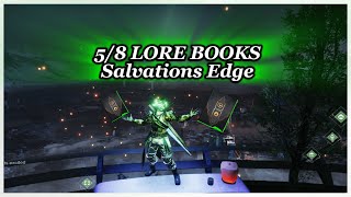 Salvations Edge 5 of the 8 lore books  Destiny 2 [upl. by Sachs]