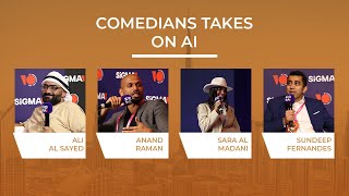 A hilarious panel discussion on comedians Takes on AI  SiGMA Eurasia Conference 2024 [upl. by Kenwood516]