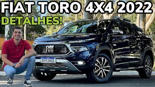 NOVA FIAT TORO 2022 RANCH 4X4 EM DETALHES  Falando de Carro [upl. by Adah]