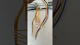 Nurul Electrical work I dp wiring dressing electrician shortvideo shorts wiring [upl. by Nilde]