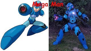 MegaMan Characters In Real Life [upl. by Ynner]