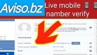 Aviso bz live mobile number verify Online Earning 360 [upl. by Rothstein359]