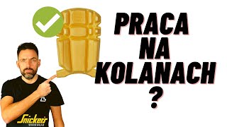 PIERWSZA KLASA  Nakolanniki SNICKERS 9110 [upl. by Kcirdnekel]