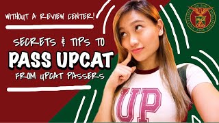 SURE WAY TO PASS THE UPCAT HOW I PASSED 2021  Reviewers Tips Secrets [upl. by Nosnek359]