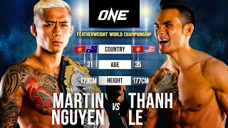 NO ONE Saw This Coming 🤯 Martin Nguyen vs Thanh Le  Full Fight WITHOUT Commentary [upl. by Chappy86]