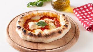 PIZZA CON IL CORNICIONE RIPIENO DI RICOTTA [upl. by Ahsatin]