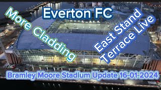 Everton FC Bramley Moore Stadium Update 16012024 [upl. by Corell]