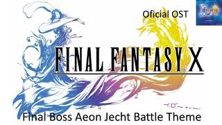 Final Boss Aeon Jecht Battle Theme│Final Fantasy X [upl. by Zetnwahs332]