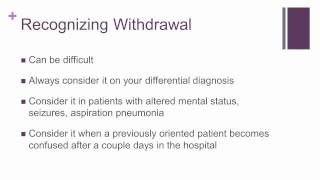 Alcohol Withdrawal in the Intensive Care Unit [upl. by Grail]