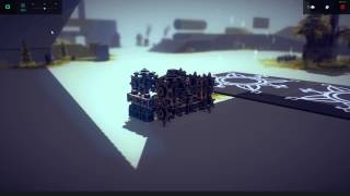 Besiege  Single cog powered vehicle [upl. by Itsrejk642]