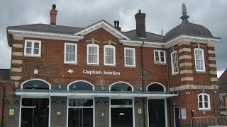 Point of view shot from outside Clapham Junction station [upl. by Aromas]