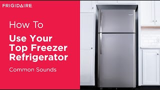 Understanding Common Sounds of Your Top Freezer Refrigerator [upl. by Namya]