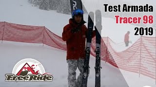 Test skis Armada Tracer 98 2019 [upl. by Aenet]