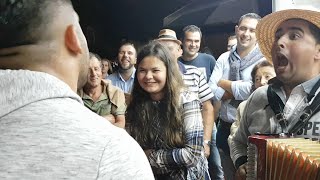 Pedro Cachadinha Henrique de Lindoso e Diana Fraga a Desgarrada nas Feiras Novas 2017 [upl. by Alac]