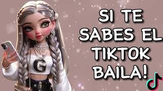 SI TE SABES EL TIKTOK BAILA  2024 [upl. by Eelahs439]