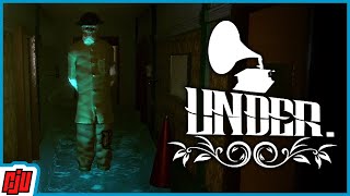 UNDER Depths Of Fear Part 2  Horror Game Ending [upl. by Enisaj]